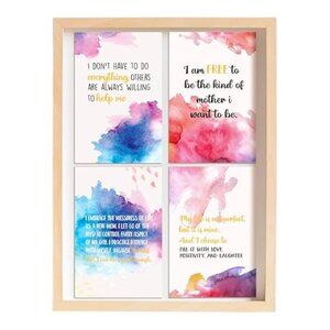 Chinco 40 Affirmation Cards For New Mothers Postpartum Support Motherhood 4x6”